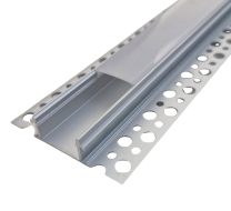 LED Alu Unterputz Profil Z-6214 inkl. Abdeckung matt 2000mm